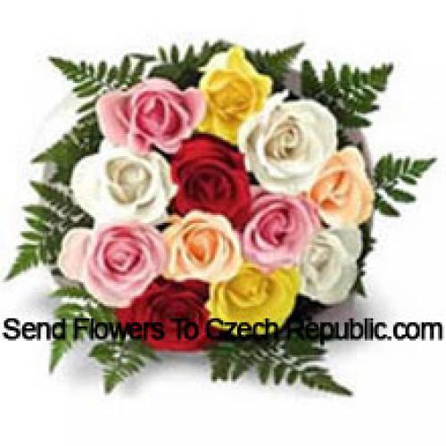 Sweet Eleven Mixed Roses